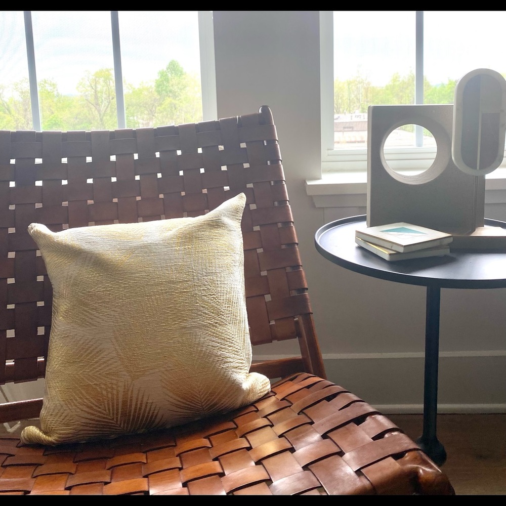 CB2 throw pillow.